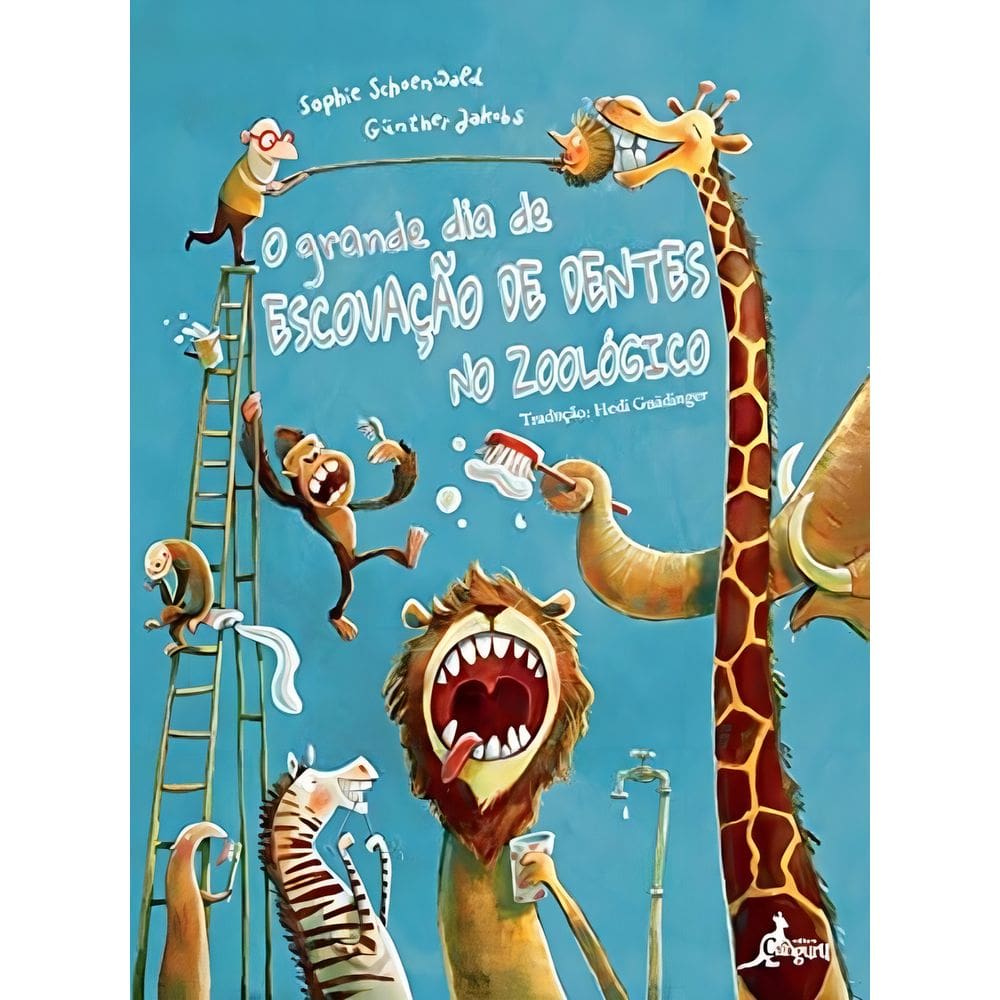 Grande Dia De Escovação De Dentes No Zoológico,O