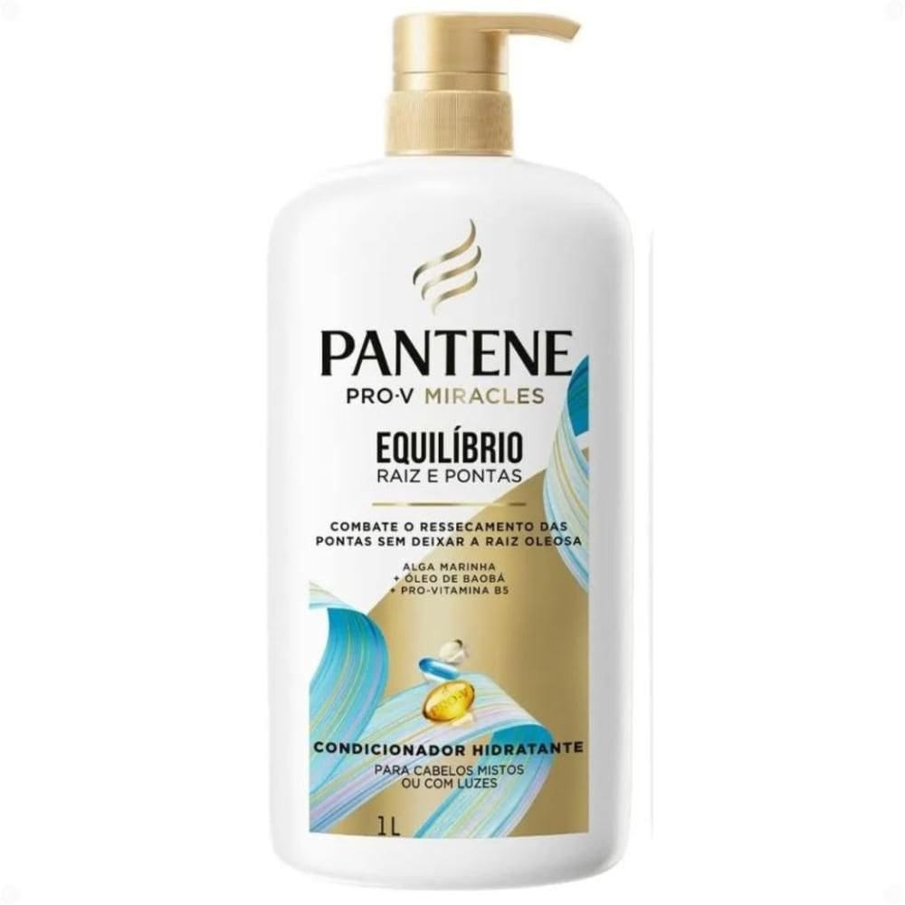 Condicionador Pantene Pro-V Equilíbrio Raiz e Pontas 1L