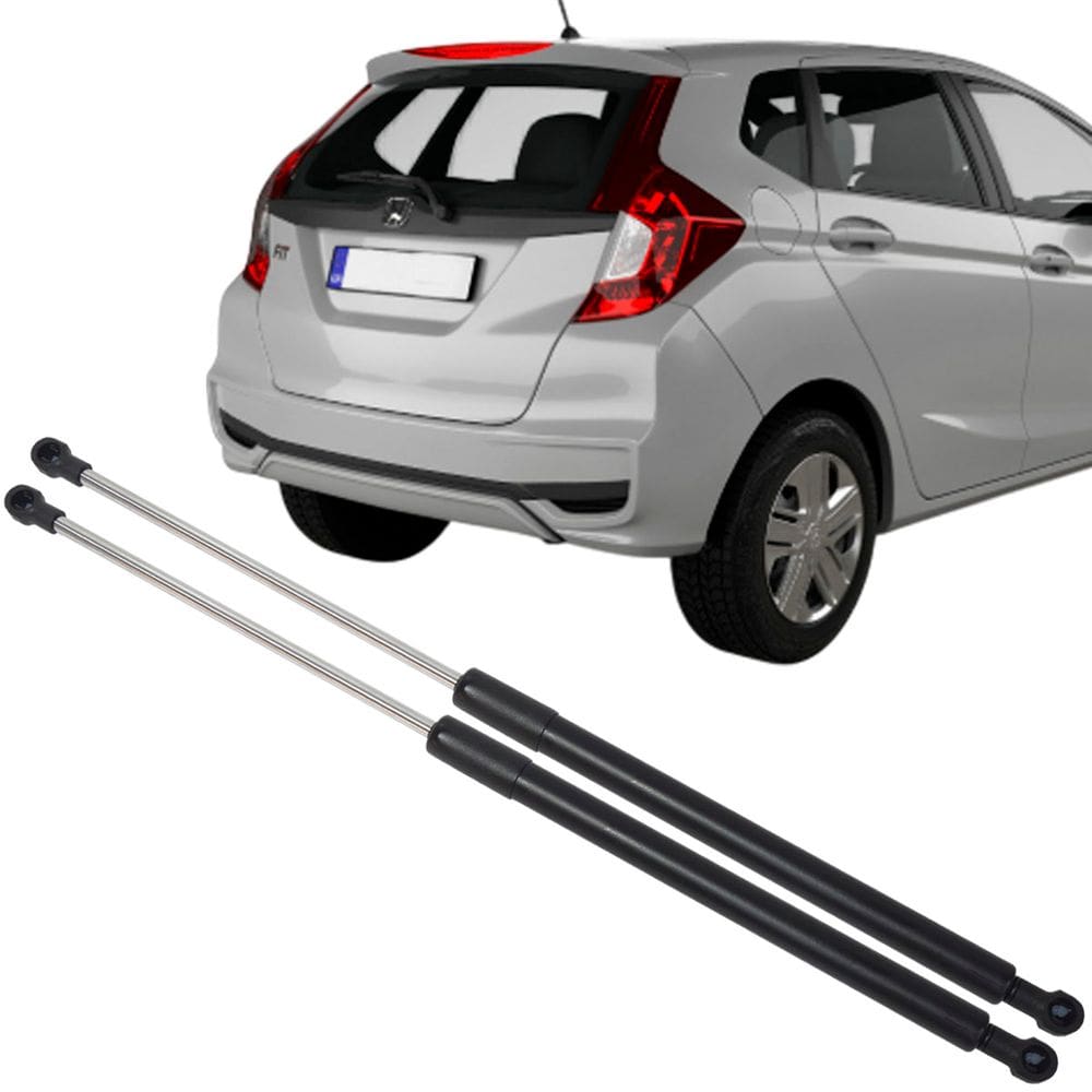 Par Amortecedor Tampa Traseira Porta Malas Fit 2015 à 2021 Mola Gás