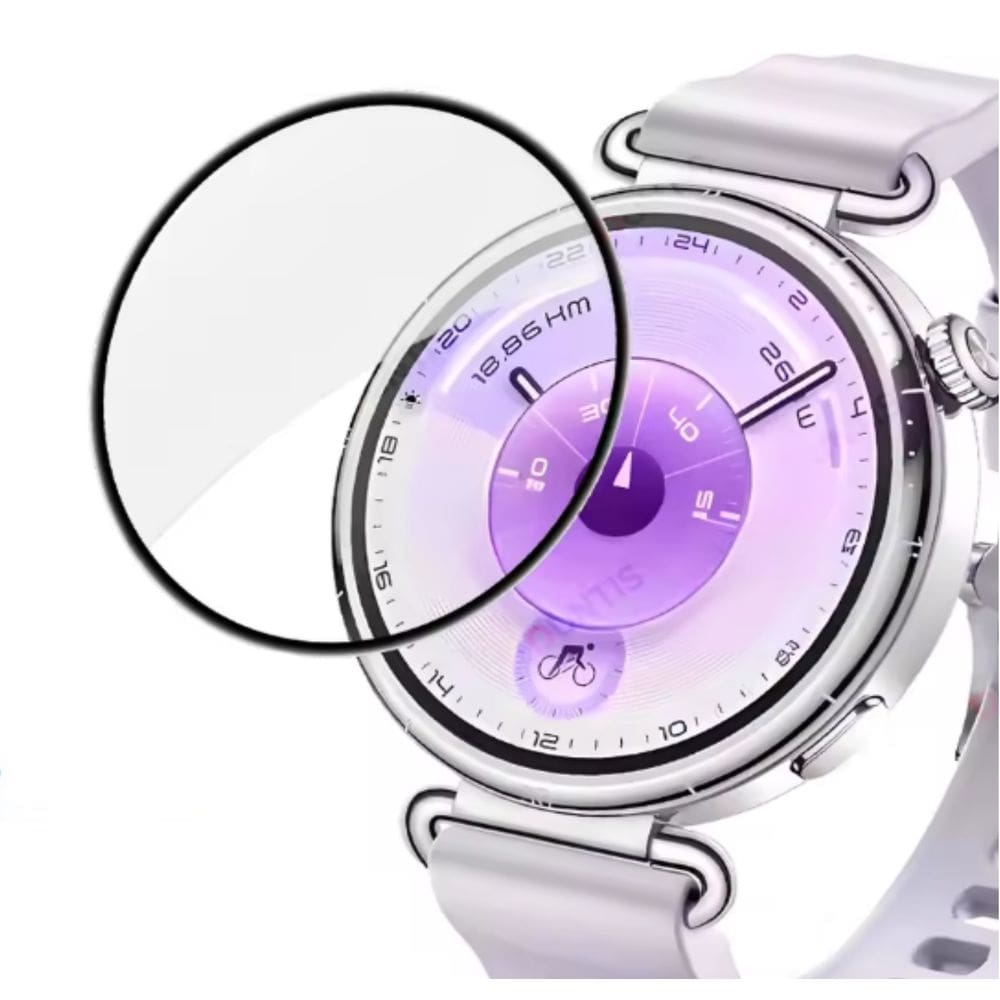 Película Ceramica 9D P/ Relogio Smartwatch Huawei Watch GT 6 41mm 46mm / GT 6 Pro