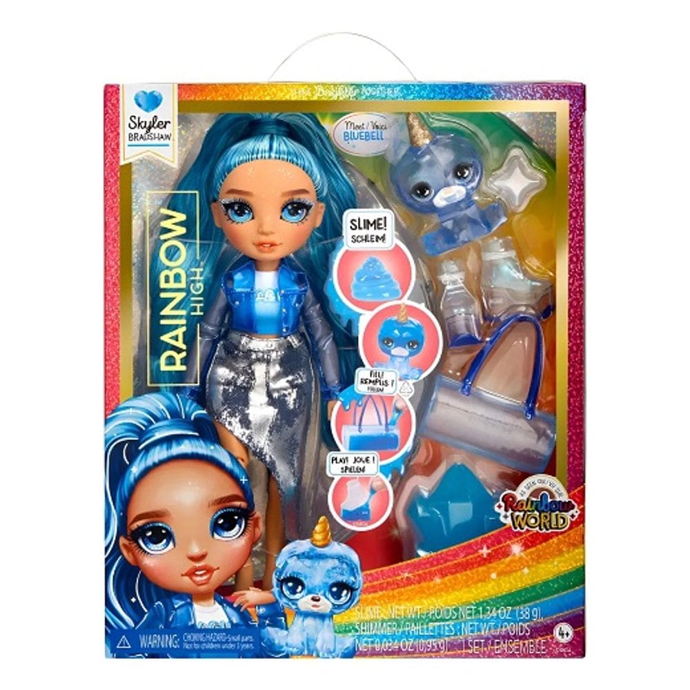 Boneca Rainbow High Classic Fashion Color Skyler Bradshaw 28 Cm – Mga