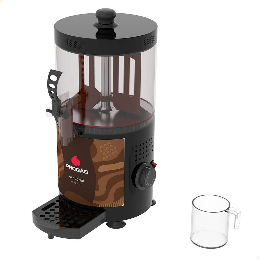 Chocolateira Chocopró Progás com Copo Medidor 3 Litros de Chocolate Quente 220V 1150W PRCHOCO-03