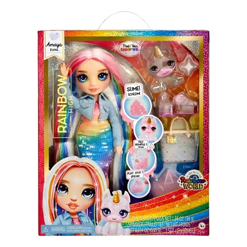 Boneca Rainbow High Classic Fashion Color Amaya Raine 28 Cm – Mga