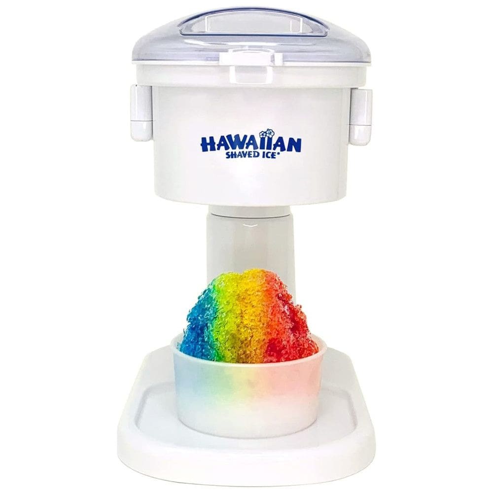Máquina de Raspadinha Elétrica Multifuncional, Branca, 110v, HAWAIIAN SHAVED ICE S700, Branco