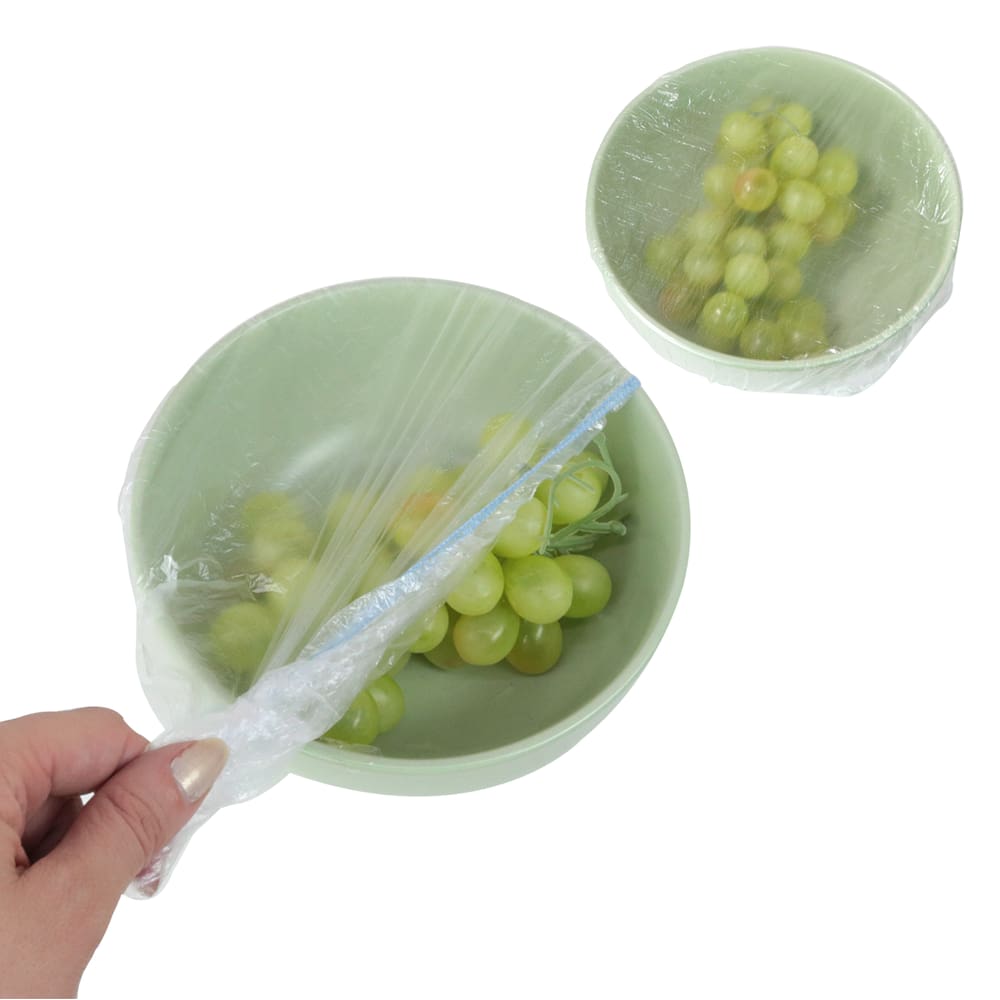 Capa Para Alimentos Em Plástico 100 Unidades Descartável