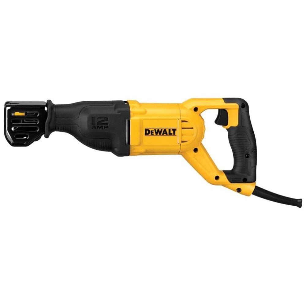 Serra Sabre com Fio Velocidade de até 2900 SPM, 110v, DEWALT DWE305, Amarelo