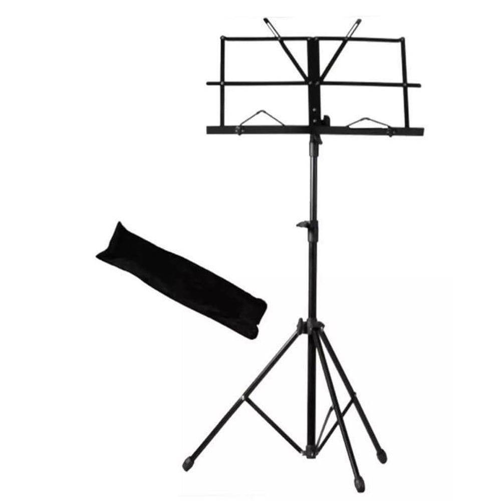 Estante de Partitura Dobrável MXT MSP-001 Preta 165cm