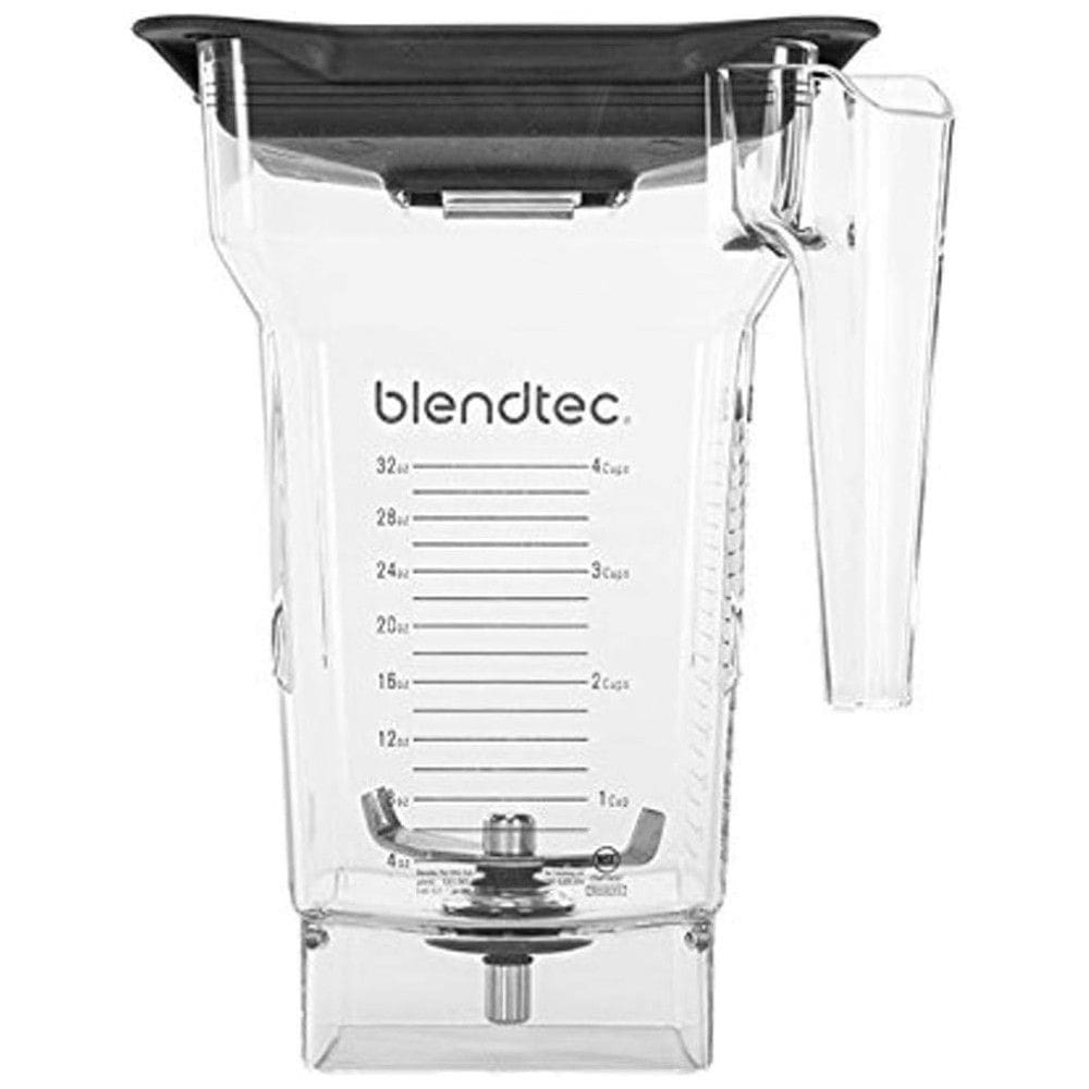 Frasco Transparente FourSide 946ml com Tampa, BLENDTEC 40 609 62, Preto