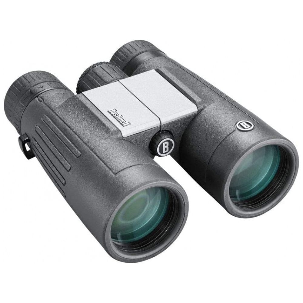 Binóculos 10x42 para Adultos, Bushnell PowerView, Cinza