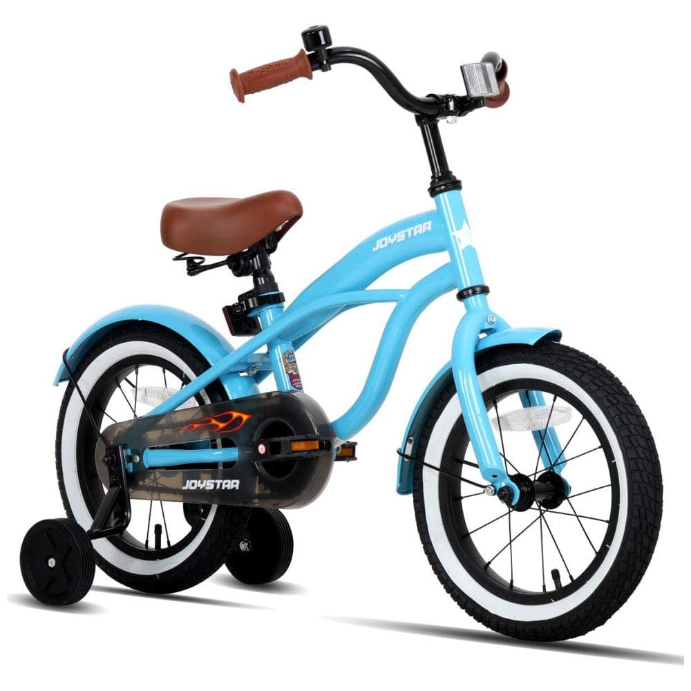 Bicicleta Infantil com Apoio para os Pés e Pneu sem Ar, 2 anos, JOYSTAR, Azul