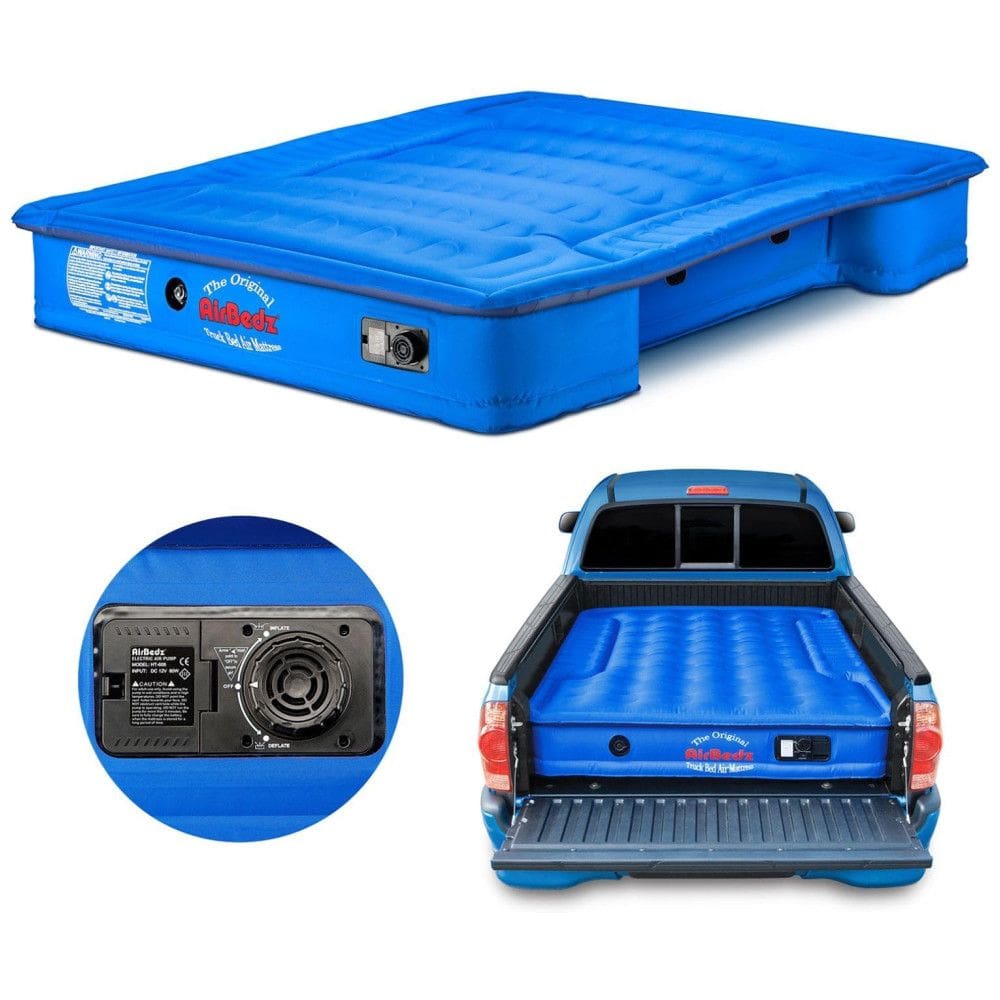 Colchão Inflável Casal com Bomba Embutida, Para até 450KG, Pittman Outdoors PPI30, Azul