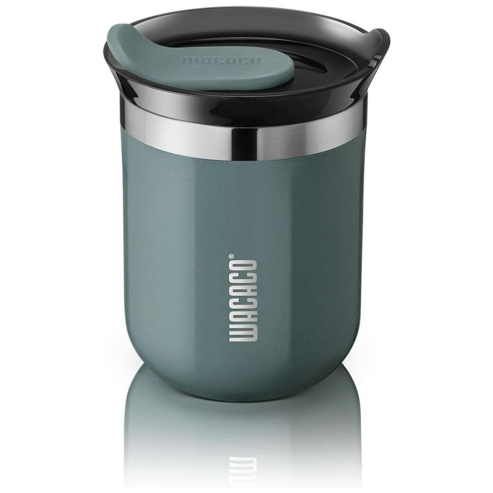 WACACO Copo para Café 180 mL Isolado a Vácuo Aço Inox Duplo com Tampa, Azul Cadete