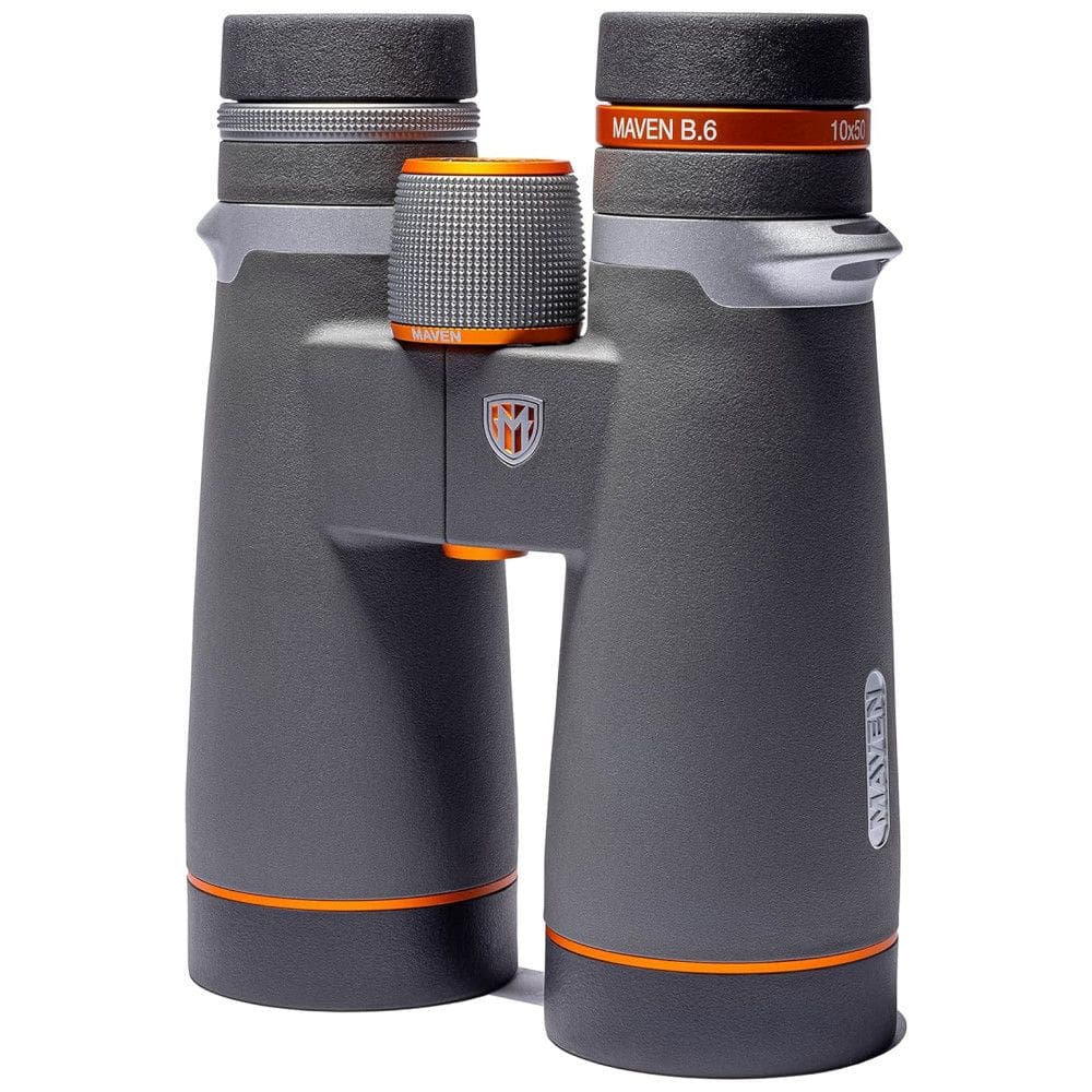 Binóculos Zoom da Lente 12x50, e, MAVEN B61250BLD3, Cinza