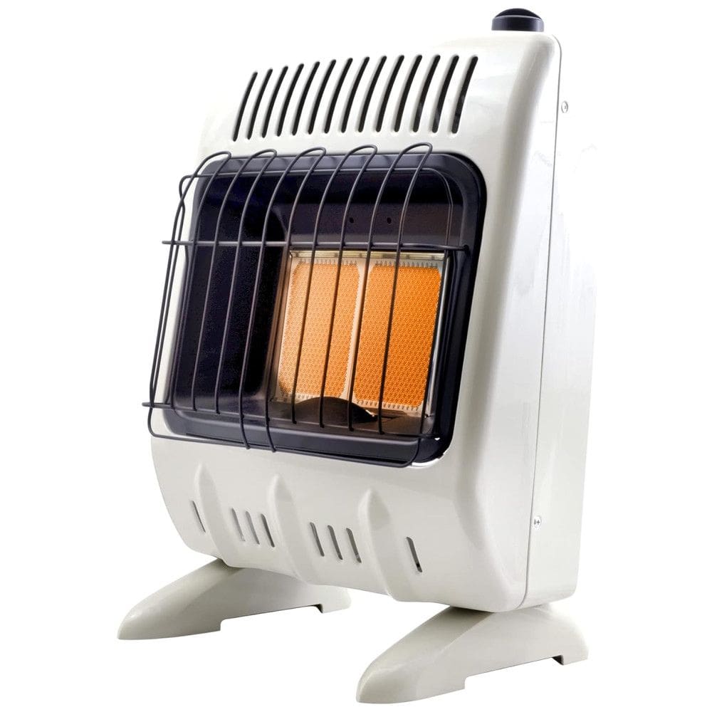 Aquecedor a Gás 10000 BTU com Desligamento Automático, até 23 m2, MR. HEATER F299810, Branco