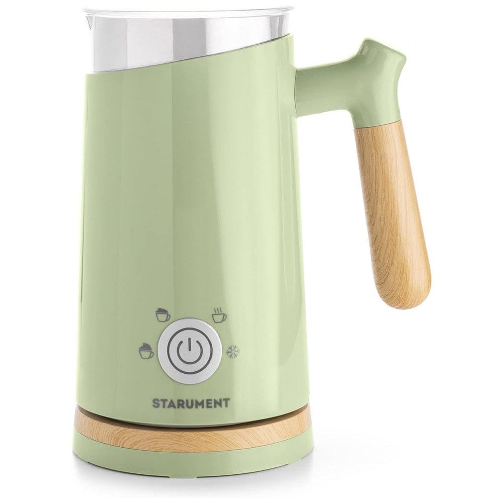 Espumador de Leite Elétrico 300mL com 4 Modos, 110V, Starument, Verde