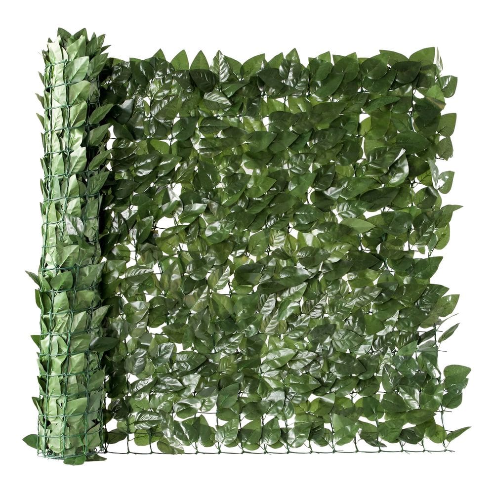 Cerca De Folhas Plasticas Para Jardim 100x30 Cm