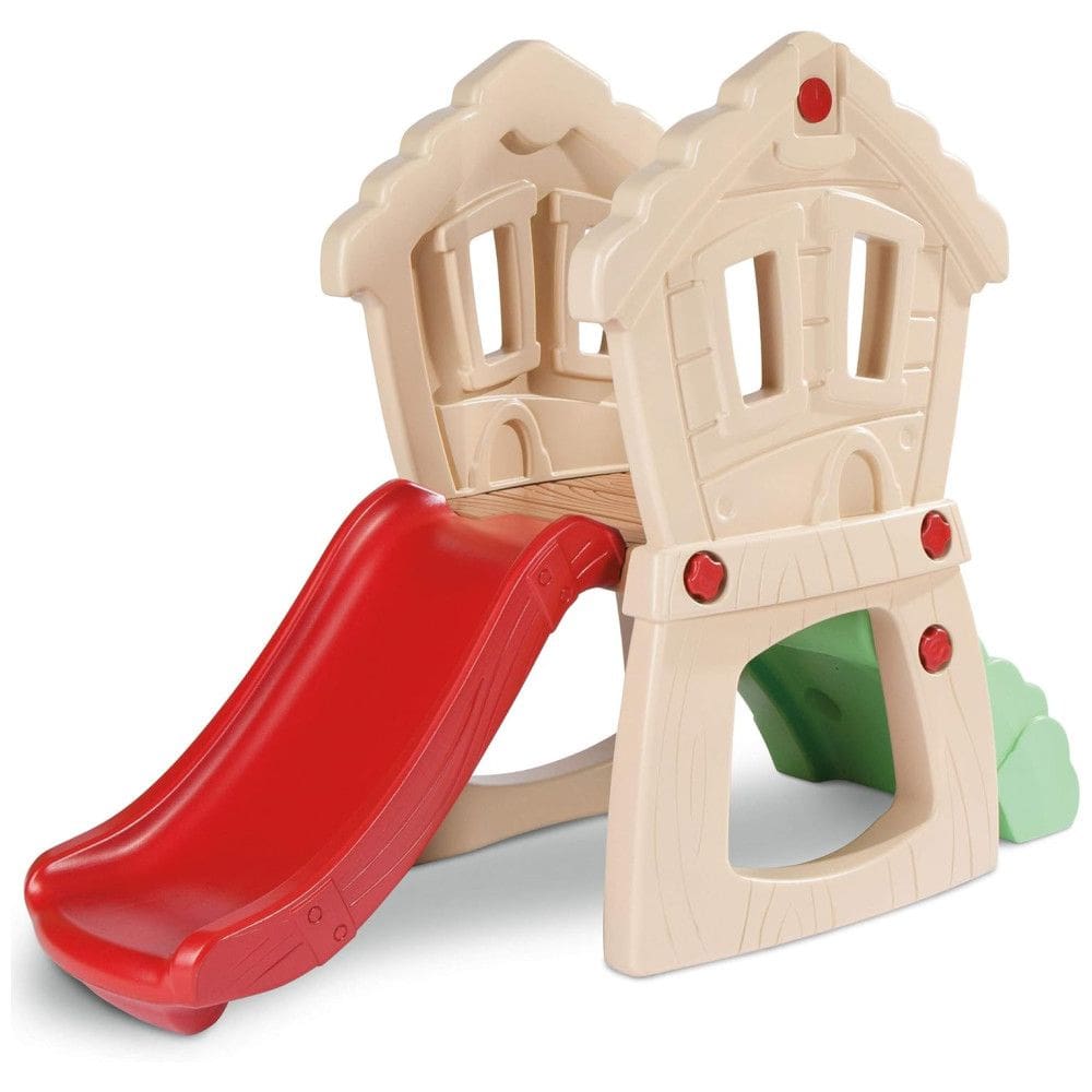 Escorregador Divertido com Parede Escalável para Crianças de 1 a 4 Anos, LITTLE TIKES 630286M, Verde