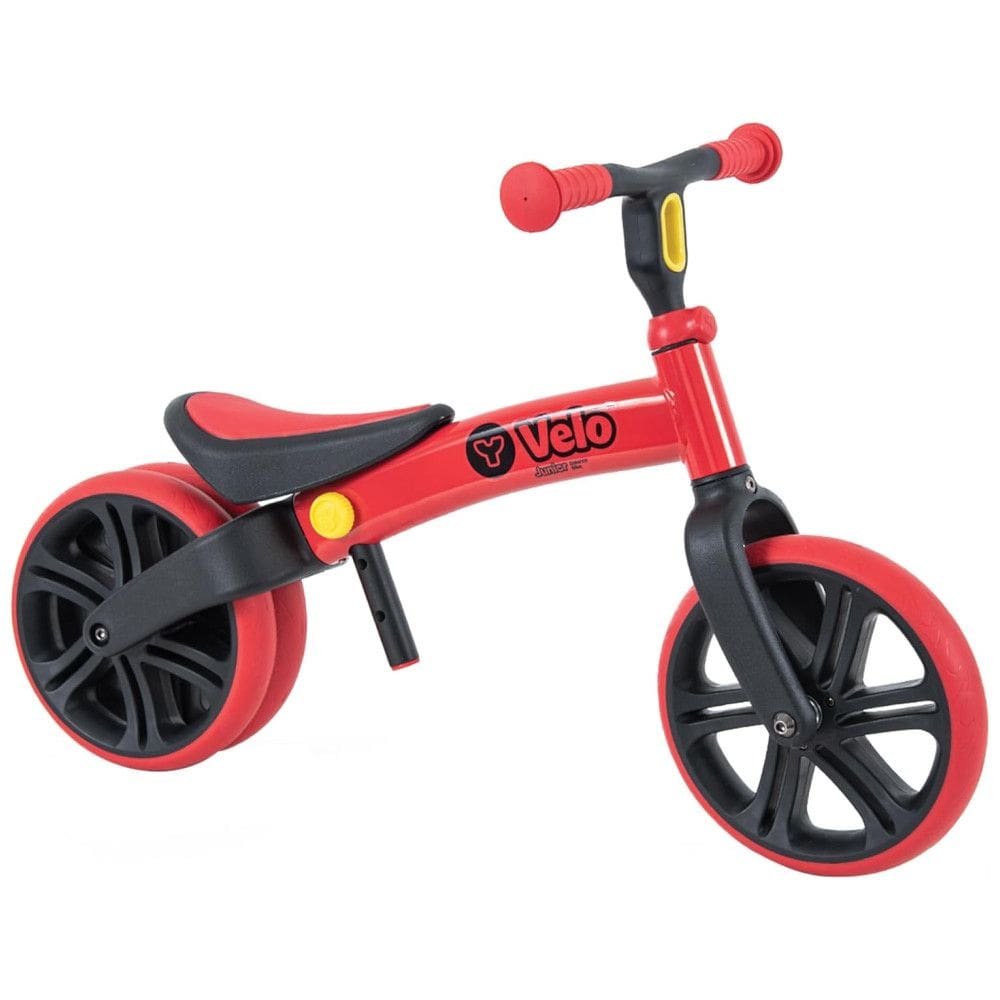 Bicicleta sem Pedal Infantil Yvolution 101047 para Crianças de 1 a 4 Anos, Vermelha Escuro