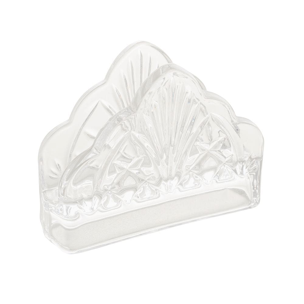 Porta Guardanapos de Cristal Dublin Transparente 9,5x13cm Lyor