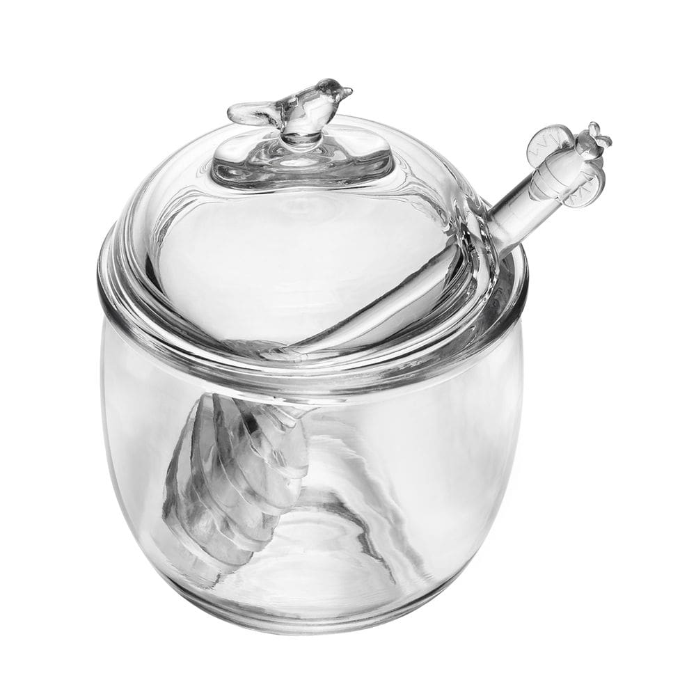 Meleira de Cristal C/Pegador Plástico Bird Transparente 150ml Wolff