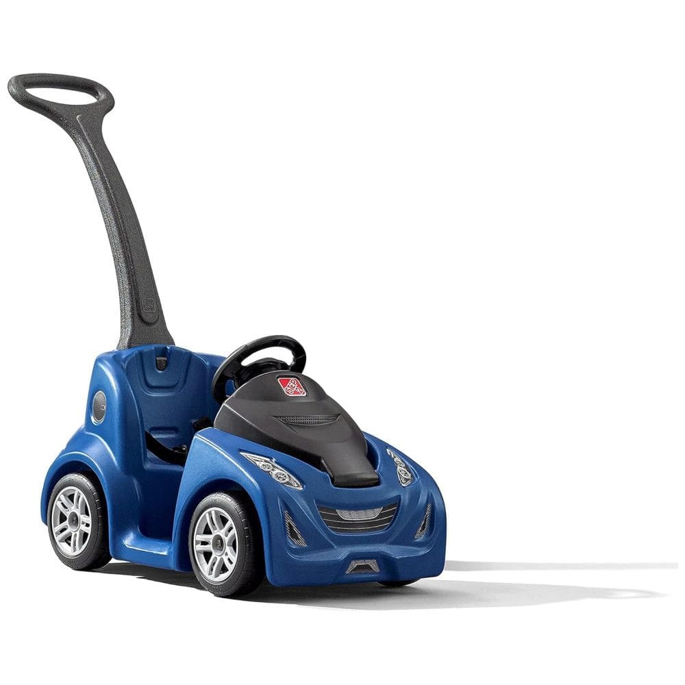 Carrinho de Passeio Infantil com Cinto de Segurança e Buzina, Feito de Plástico Durável, Suporta até 22,7 kg, Para Crianças de 1,5 a 3 Anos