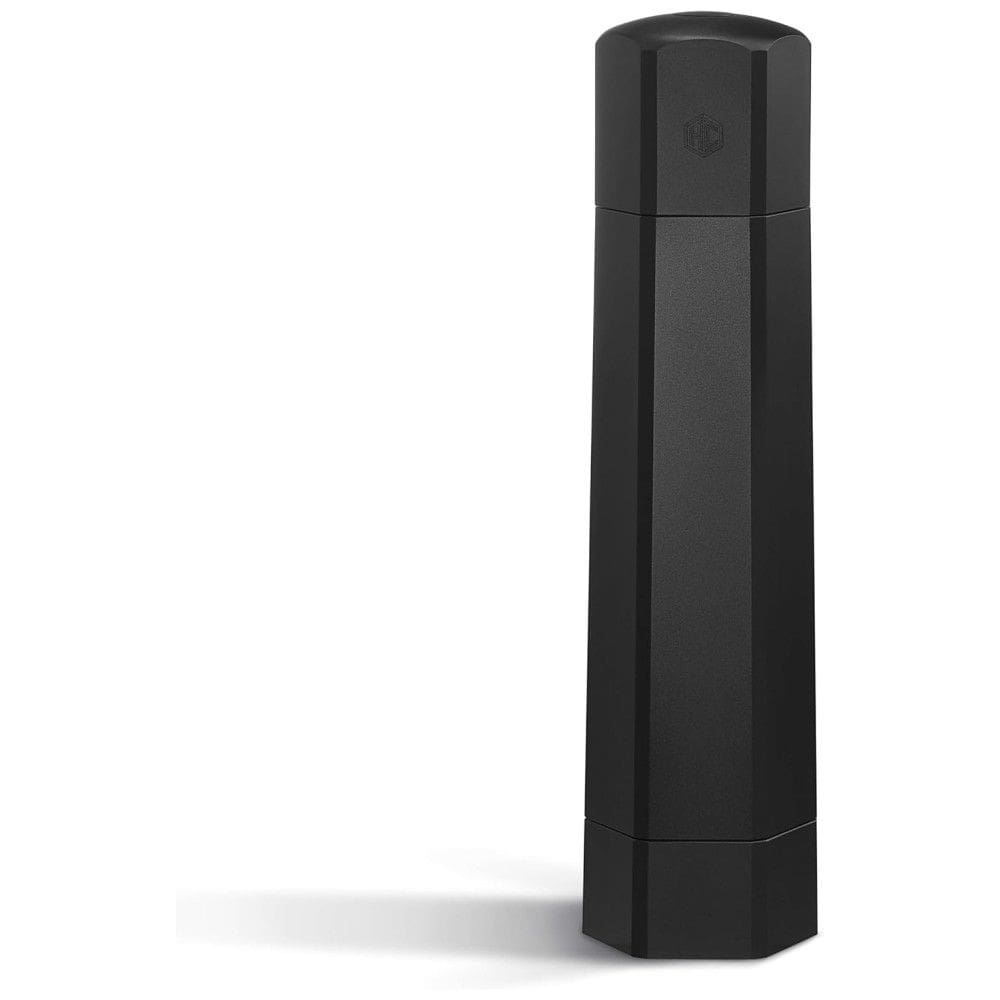 Moedor de Pimenta Profissional Monocromo Recarregável e Ajustável, HexClad, Preto