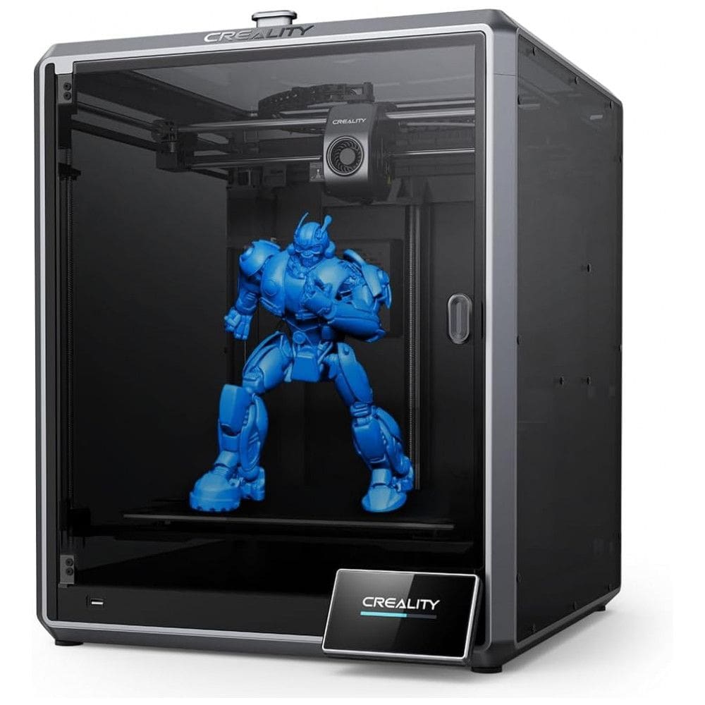 Impressora 3D Creality K1 Max com Função Inteligente de IA Velocidade de Impressão de 600 mm/s Aceleração de 20000 mm/s² Estrutura Core XY