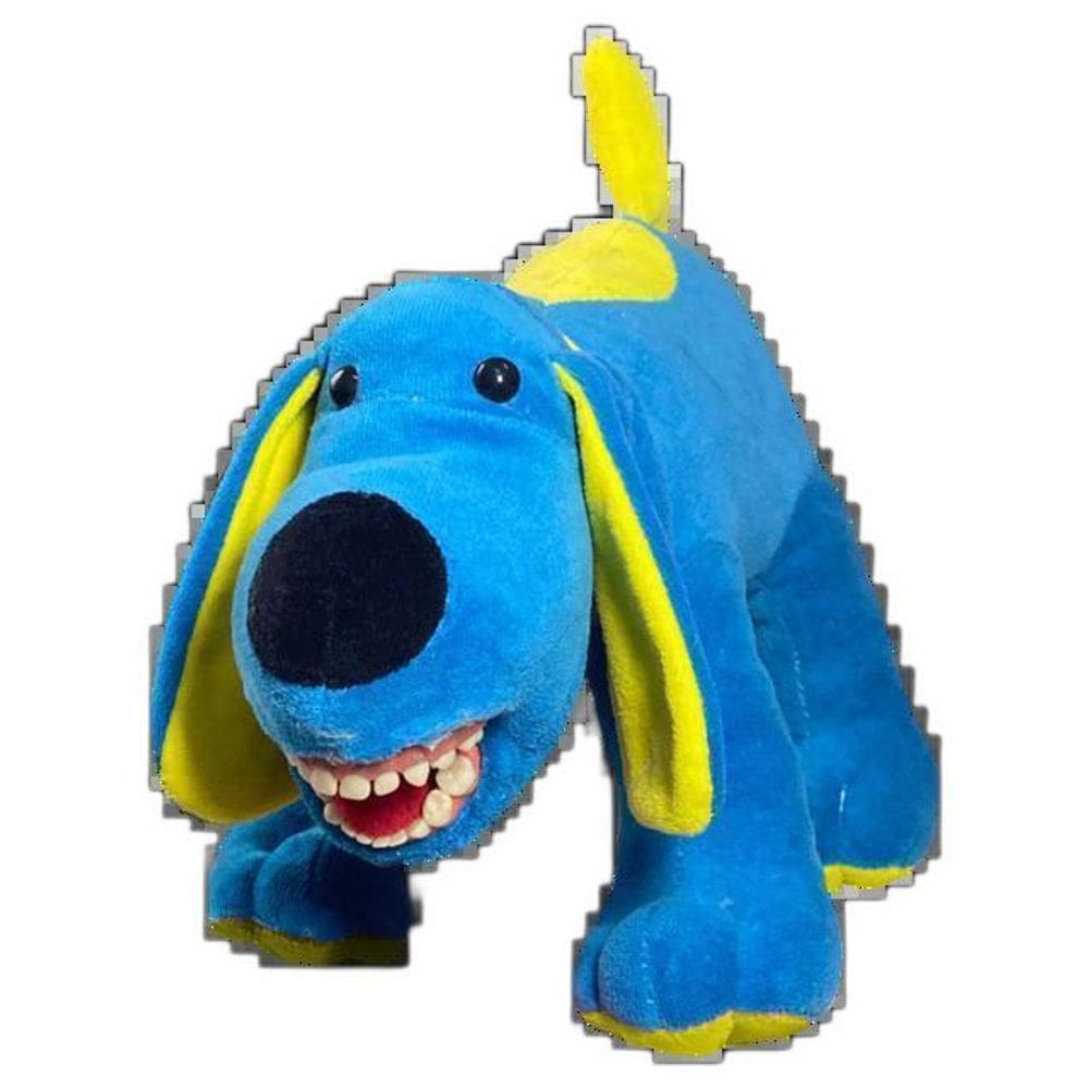 Bicho De Pelúcia Odontológico Dentes Decíduos Cachorro Azul