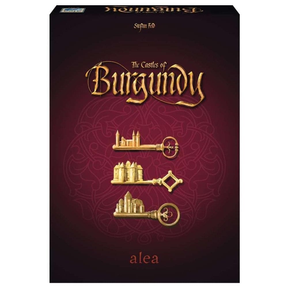 Jogo de Tabuleiro Castelos da Borgonha - Estratégia Imersiva 12+ - Edição Aniversário 20 Anos - Alea - Conquiste o Reino