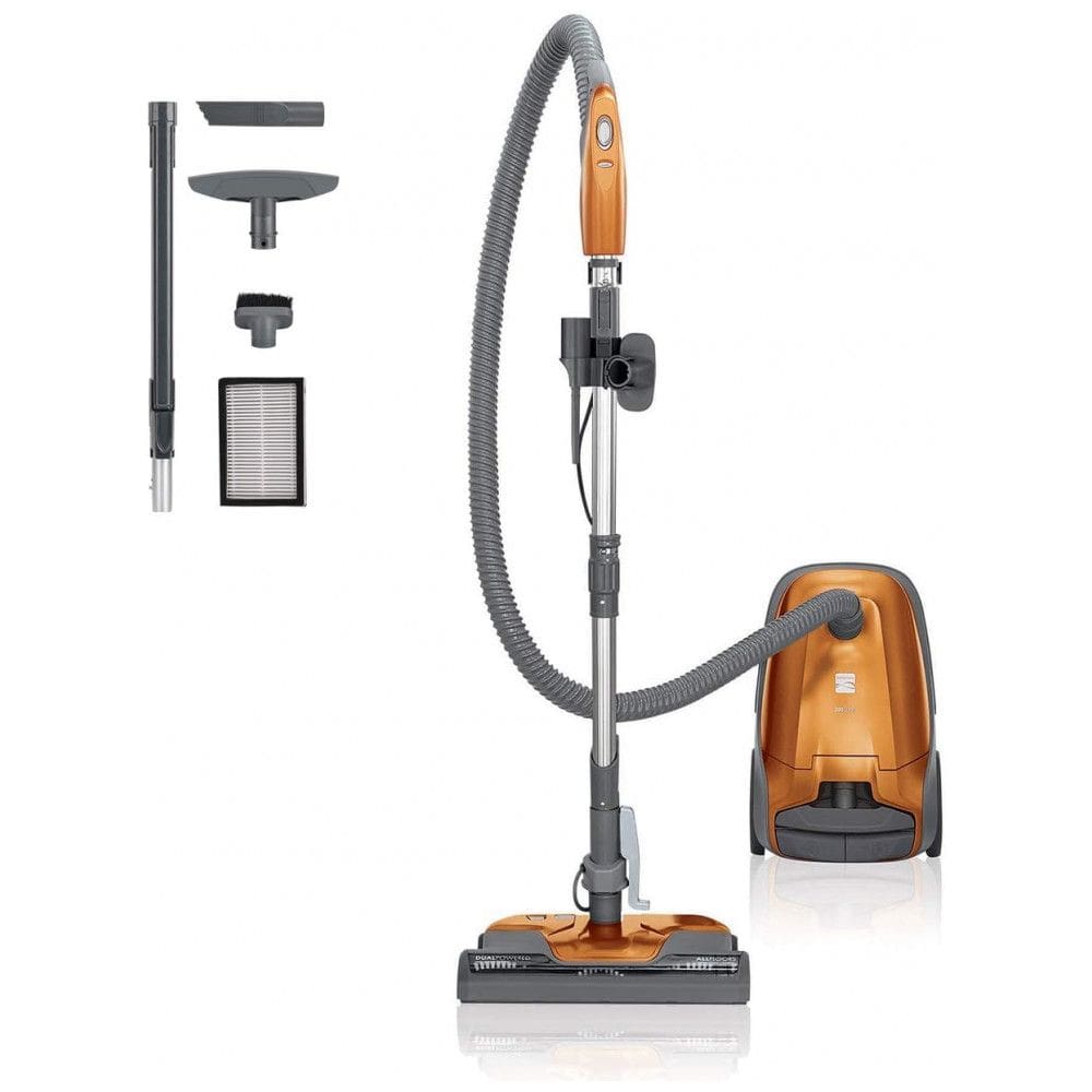 Aspirador de Pó Canister Kenmore 81214 200 Series Pet Friendly Leve e Eficiente com Filtro HEPA e Sistema de 2 Motores - Laranja