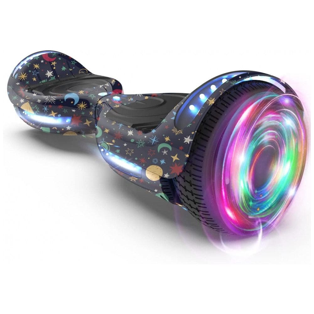 Hoverboard Certificado HS2.01 Twinkle Star com Rodas LED Flash, Bluetooth e Luzes LED