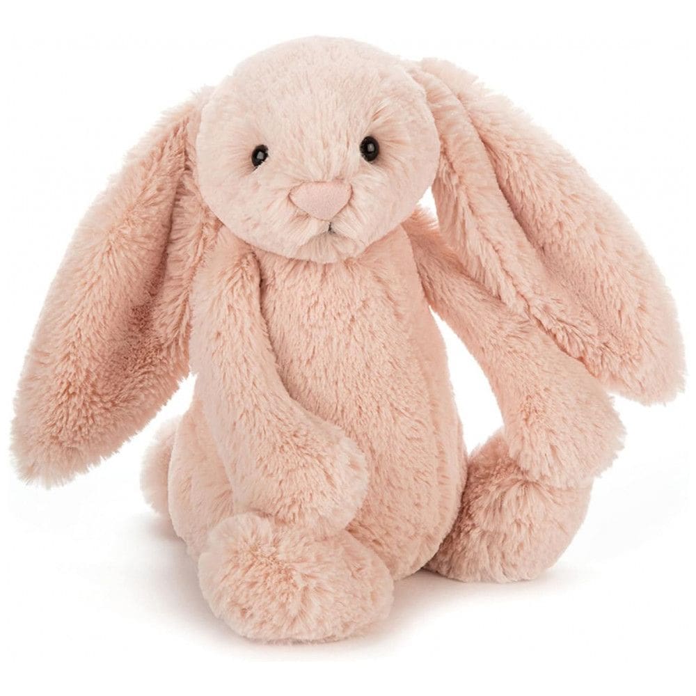 Jellycat Coelho de Pelúcia Bashful Blush Médio 30cm - Brinquedo de Coelho e Coelhinha de Pelúcia Clássico para Crianças Médio 30cm