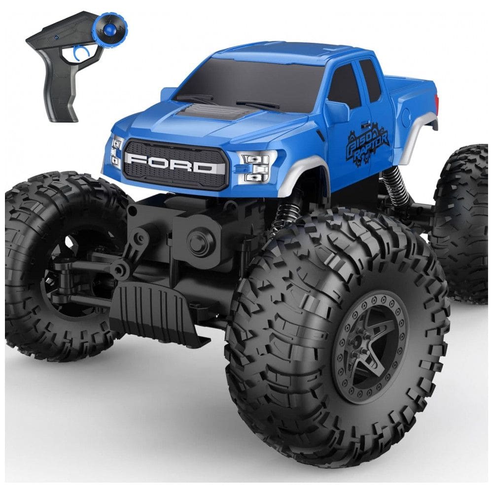 Carro Ford Raptor F150 RC DOUBLE E 4WD Monster Trucks para Meninos, 27 cm Veículo Off Road RC Toy Presente para Meninos Meninas,DOUBLE E