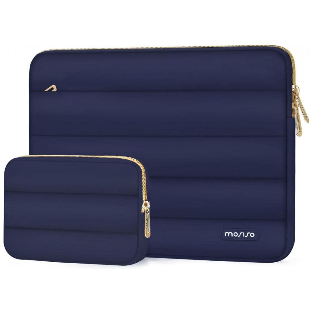 MOSISO Sleeve 15-15.6” para Laptop 16” Compatível com MacBook Pro 16, HP, Dell, ASUS, Acer, Lenovo, Bolsa de Poliéster com Estojo Pequeno