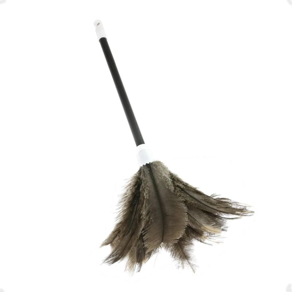 Espanador De Pó Com Penas Importadas Nomo Clean Nº45 60Cm