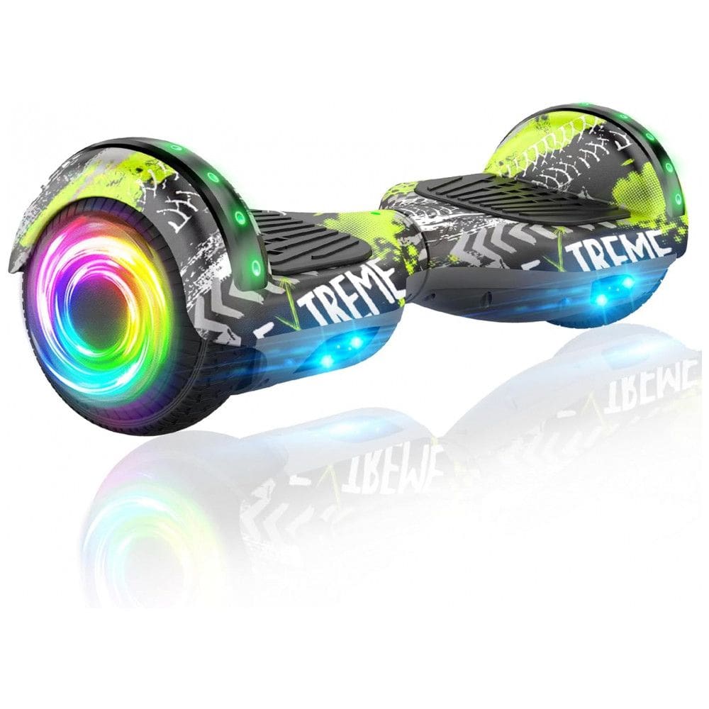 Hoverboard SISIGAD Verde H9 para Crianças de 6 a 12 Anos com Bluetooth LED e Rodas de 6,5 Polegadas