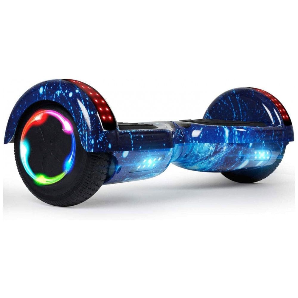 Hoverboard LIEAGLE 6,5” A006 Star Blue com Rodas LED e Bluetooth para Crianças e Adultos