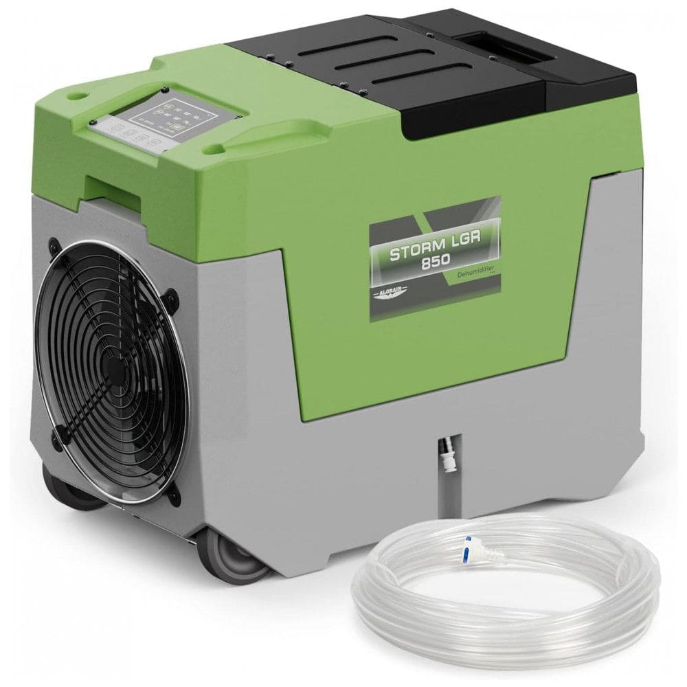 Desumidificador Comercial AlorAir 85 litros com Bomba, Desumidificadores Industriais de Alta Resistência para Restauração de Danos por Água