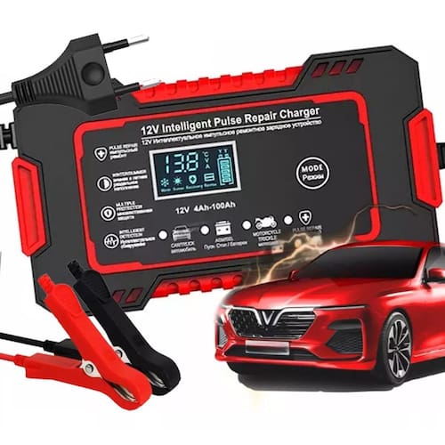 Carregador Reparador Bateria Carro Moto Van | Casas Bahia