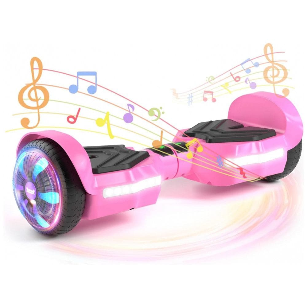 Patinete SIMATE com Alto-falantes Bluetooth, Rodas com LED Coloridas, Controle pelo Aplicativo, Motores Duplos de 250W, Velocidade Máxima de