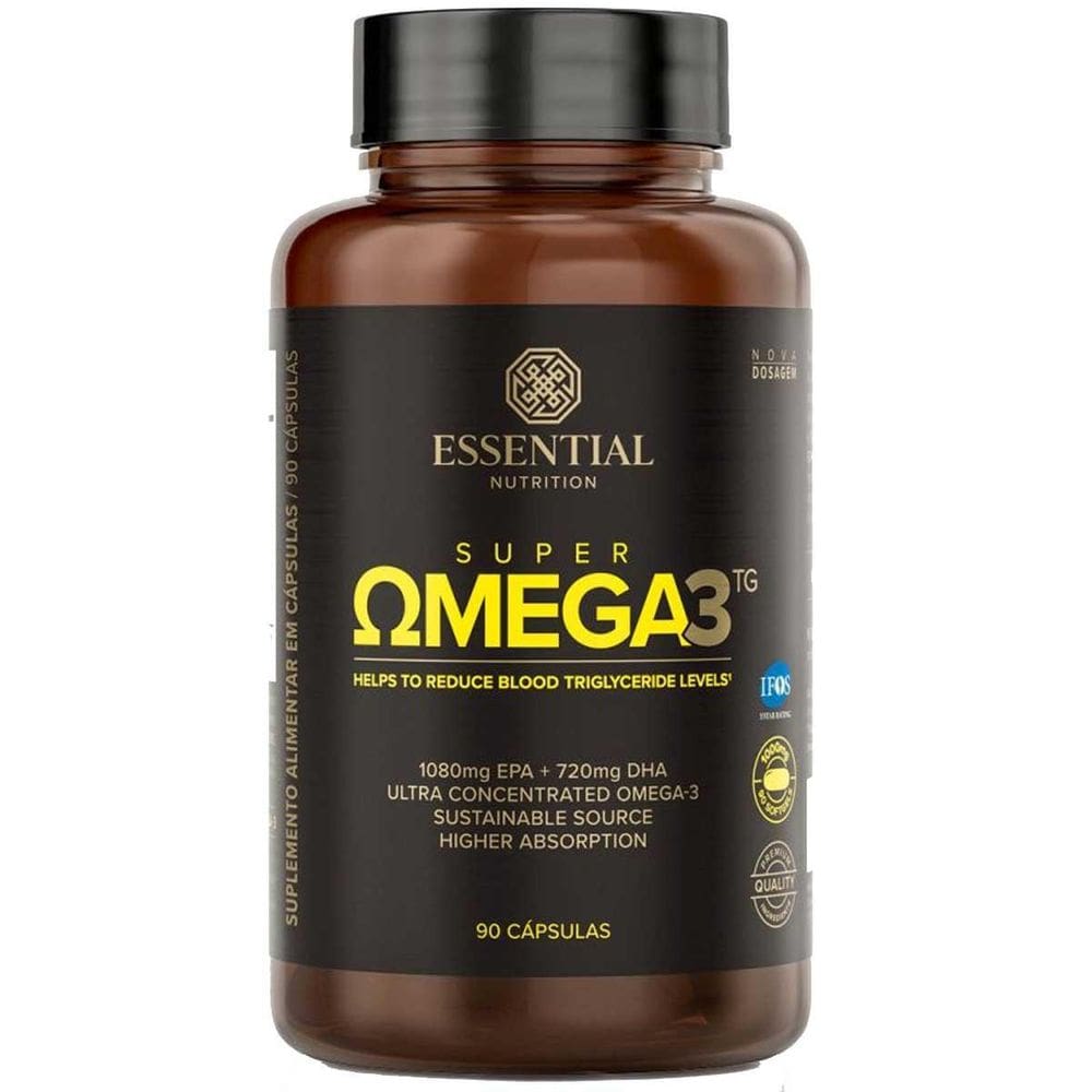 Ômega 3 Essential Super Ômega 3 Tg 1000Mg Com 90 Cápsulas