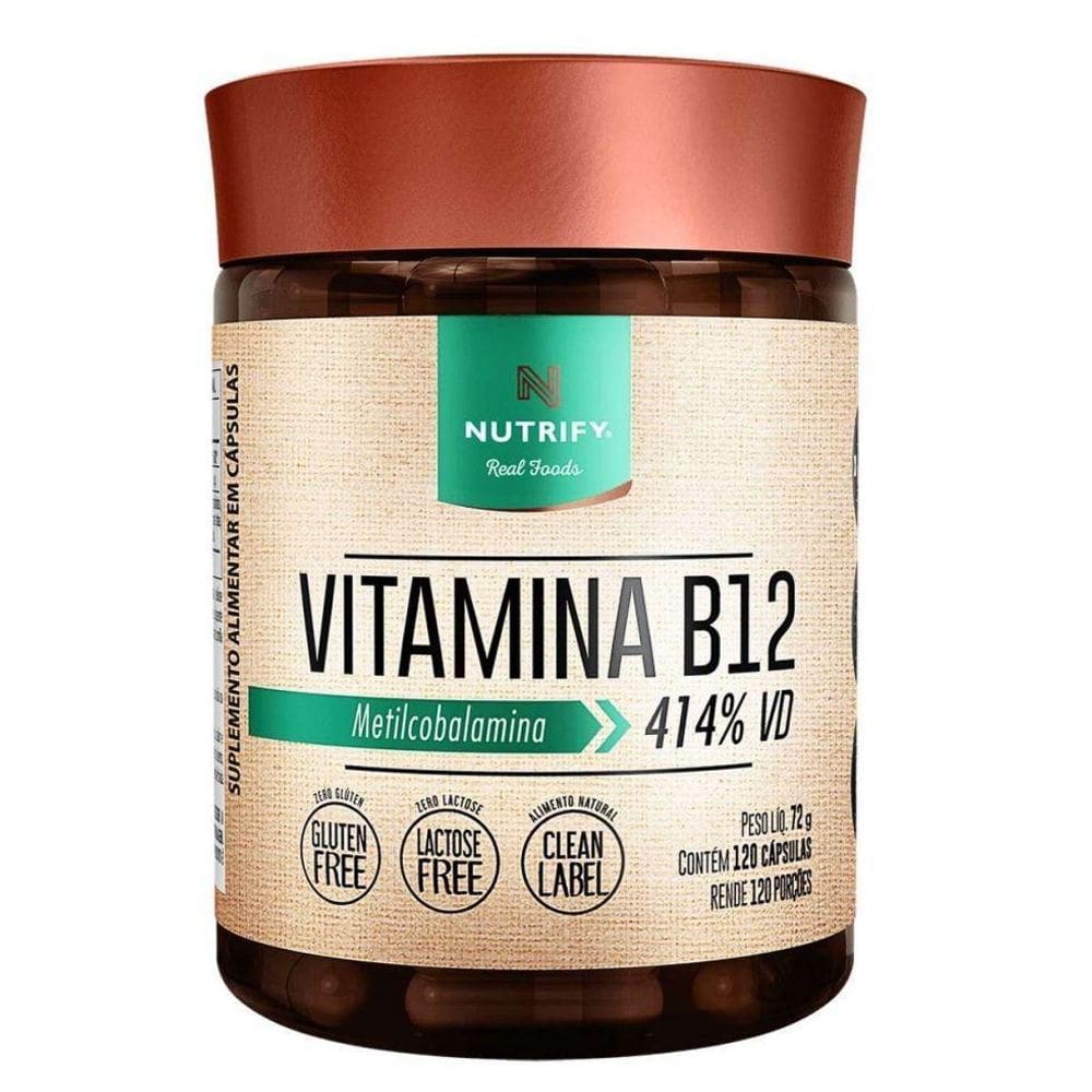 Vitamina B12  120 Caps  - Padrão: Único