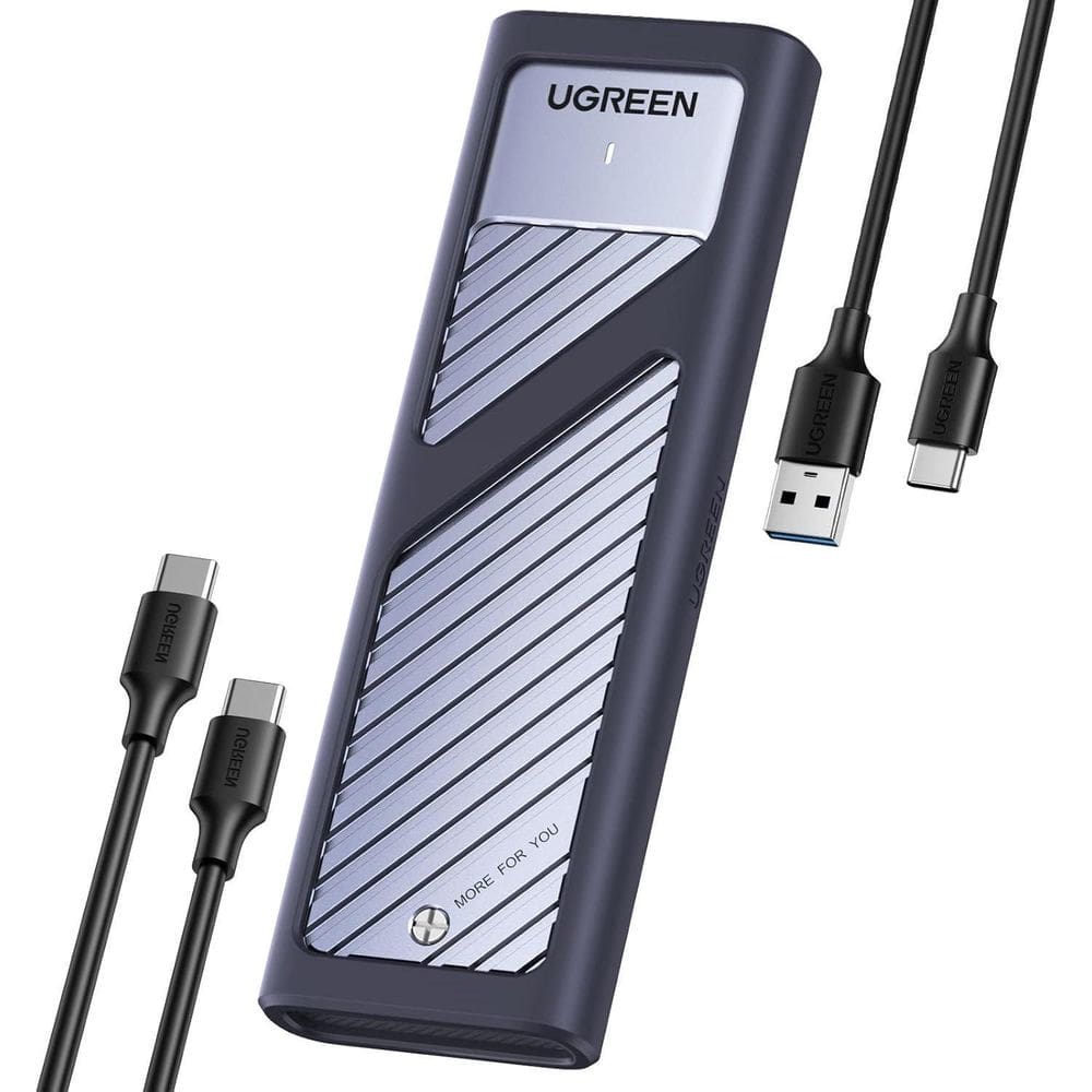 Ugreen 15511 Case Ssd M.2 Nvme Pcie Usb C 3.2 10 Gbps Cinza