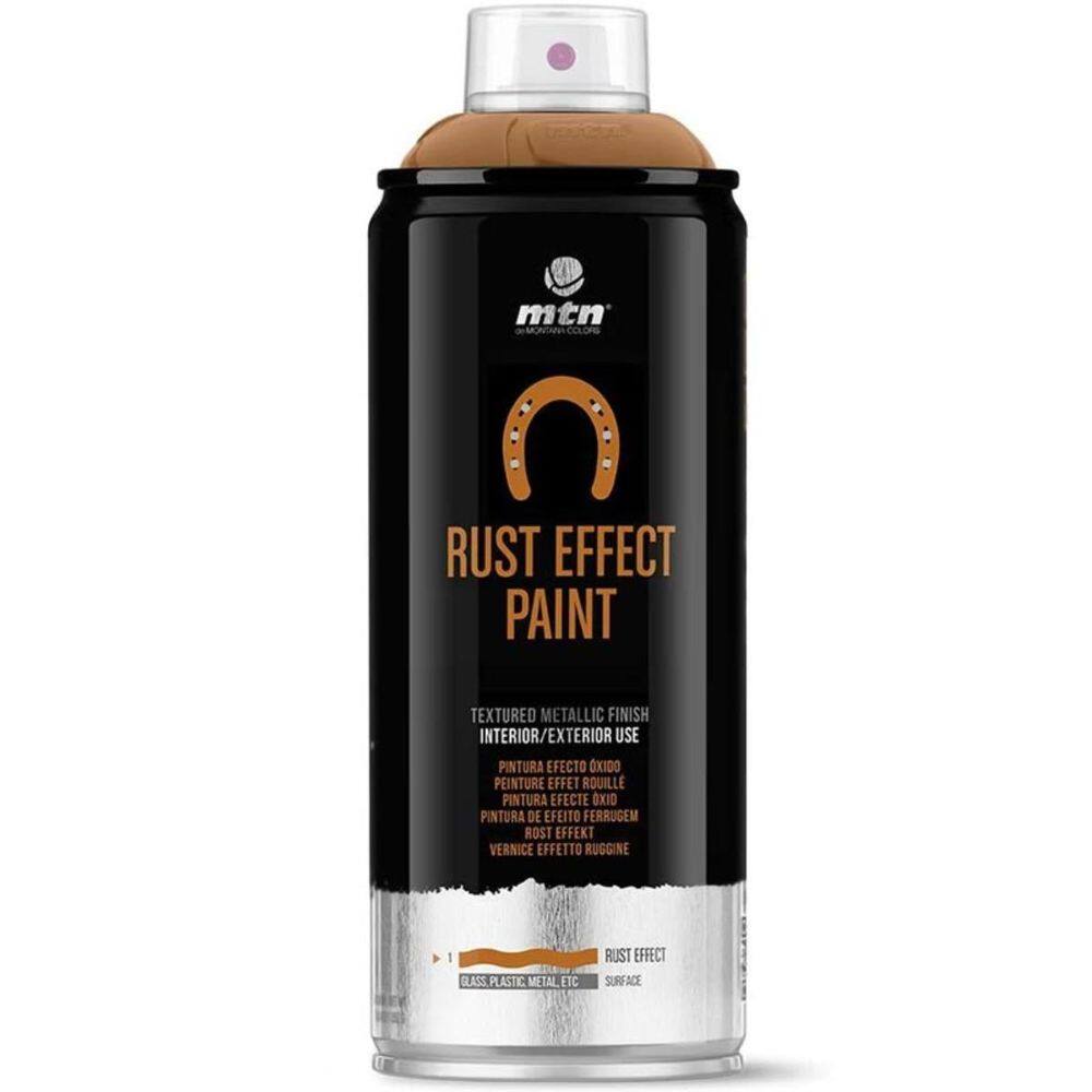 Tinta Spray Efeito Ferrugem Vermelho 400Ml Pro Mtn