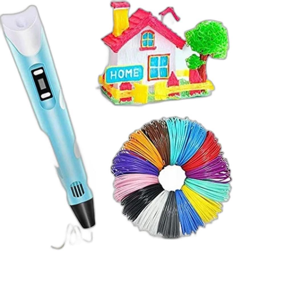 Caneta 3D Profissional - Ideal Para Designers E Artistas