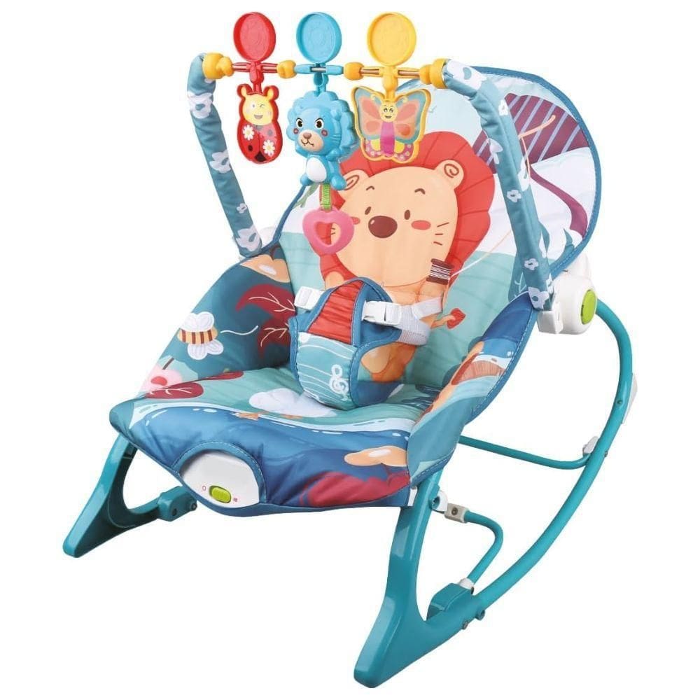 Cadeira De Descanso Balanço Vibratória E Musical Leão Zippy