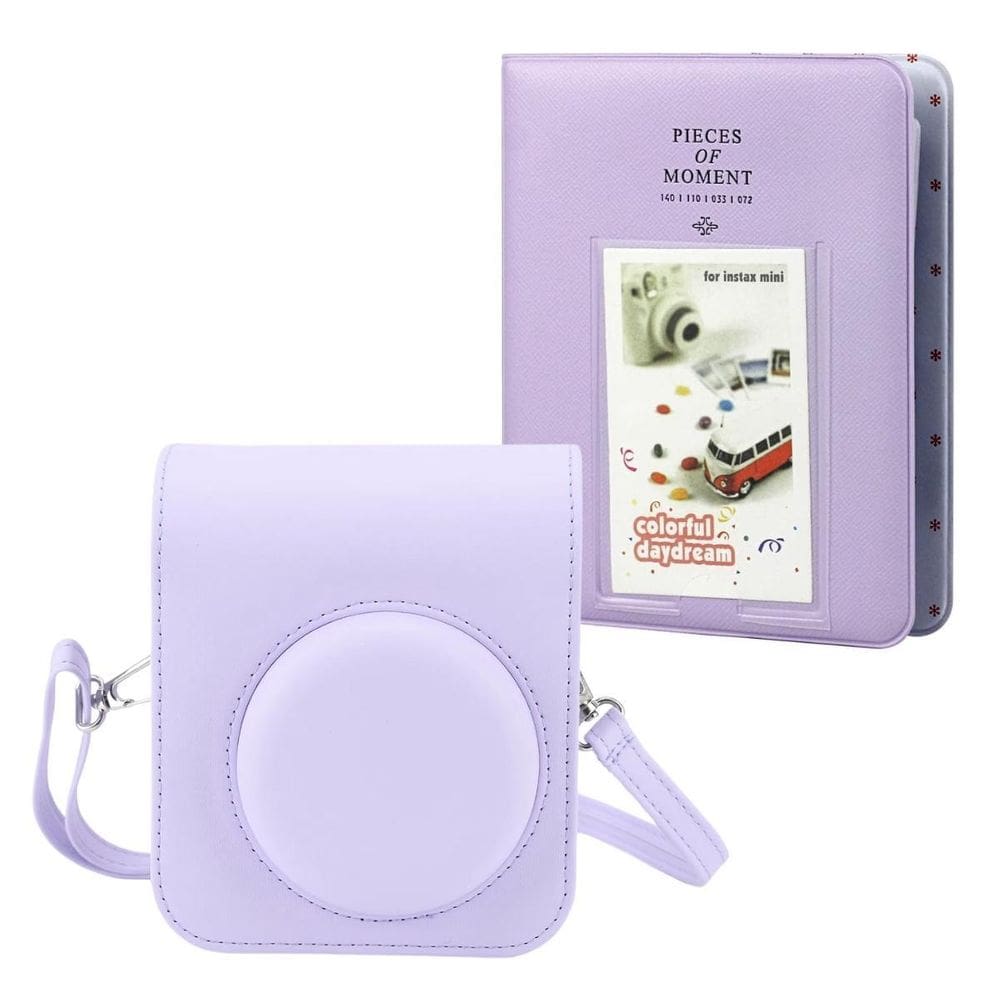 Case Bag Magnética C Alça Para Câmera Instax Mini 12 + Álbum