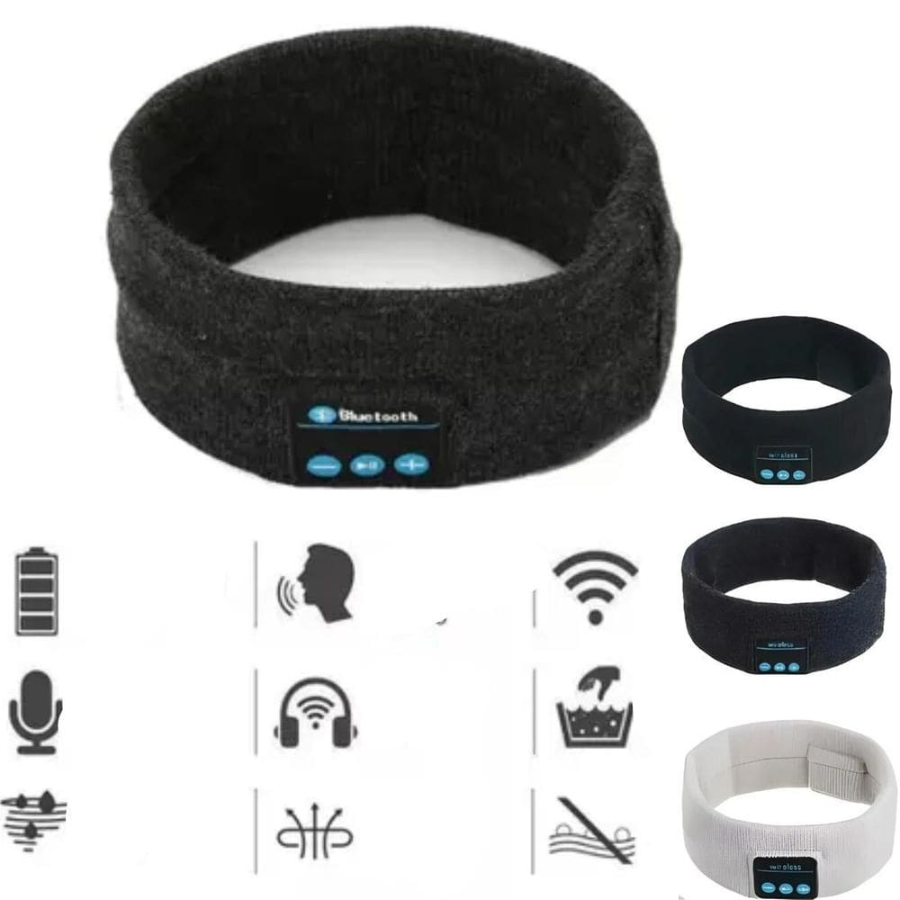 Faixa De Dormir Faixa Sem Fio Tapa Olho Fone Bluetooth Pro