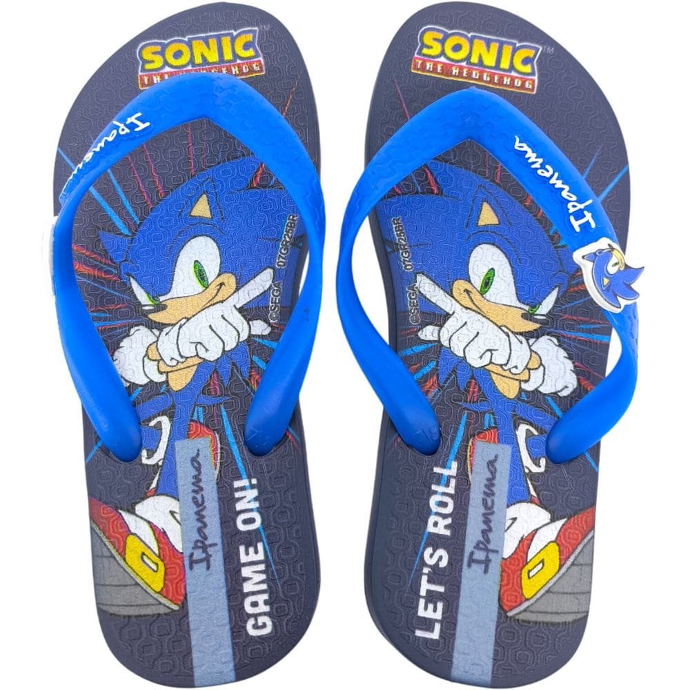 Chinelo Dedo Infantil Menino Casual Dia a Dia Passeio Escola Praia Ipanema 27412