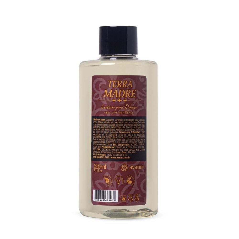 Essência Para Difusor Terra Madre 210Ml